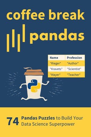Coffee Break Pandas : 74 Pandas Puzzles to Build Your Pandas Data Science Superpower