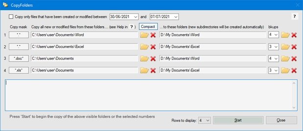 CopyFolders 1.0.8.1