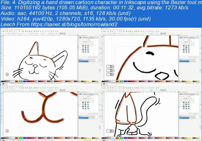 how to use inkscape to turn image to cartoon