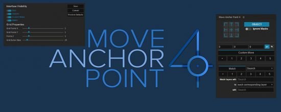 Batchframe Move Anchor Point v4.0.2 for After Effects