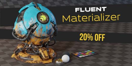 Fluent : Materializer v1.0 for Blender