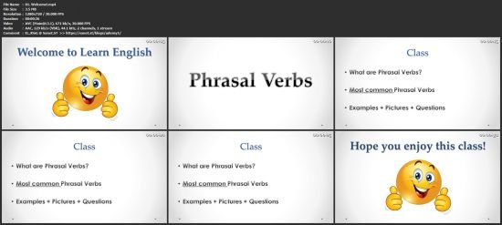 Most Common English Phrasal Verbs
