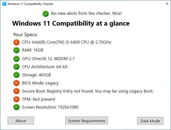 windows 11 compatibility