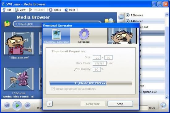 Portable SWF.max Flash Player 2.3.0