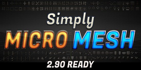 Simply Micro Mesh for Blender 2.93