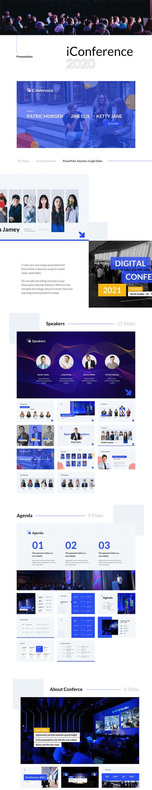 iConference 2020 Powerpoint Presentation Template
