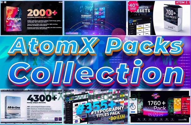 VideoHive - AtomX Packs Collection (August 2021)