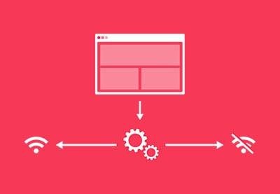 Simple Service Workers for Offline Web Pages