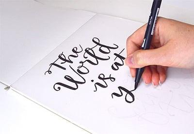 Hand Lettering for Beginners   Tutsplus