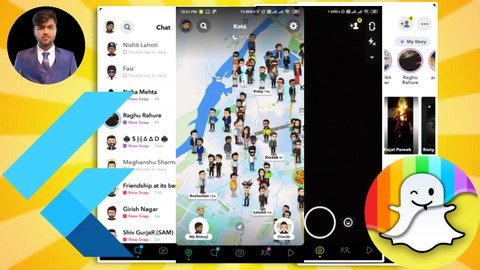 Snapchat Clone Masterclass With Flutter Guided Project Snapchat Clone Masterclass With Flutter Guided Project