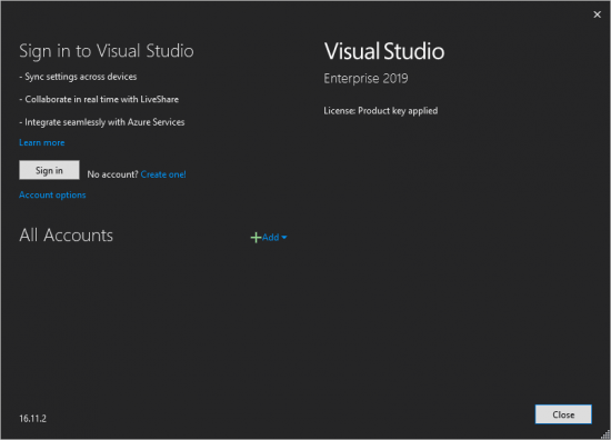 Microsoft Visual Studio Enterprise 2019 v16.11.2 (Build 16.11.31624.102) Multilingual