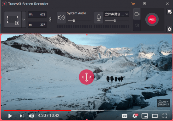 download the new for windows TunesKit Screen Recorder 2.4.0.45