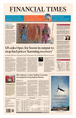Financial Times USA - August 12, 2021