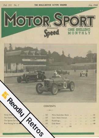 Motor Sport: Retros "“ 03 August 2021