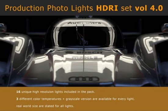 ArtStation - PhotoStudioLightPlatesHDRI vol. 4.0