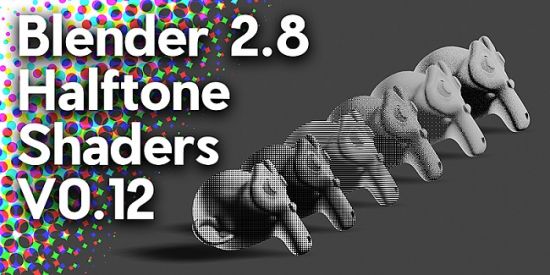 Blender Market - Blender 2.8 Npr Halftone Shaders V0.12