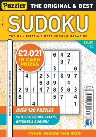 Puzzler Sudoku "“ August 2021
