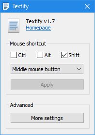 Portable Textify 1.8.3