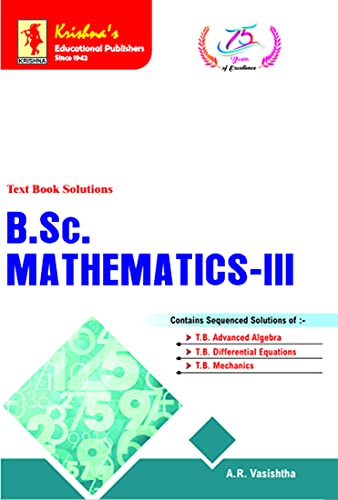 Krishna's - Solution B.Sc. Mathematics - III