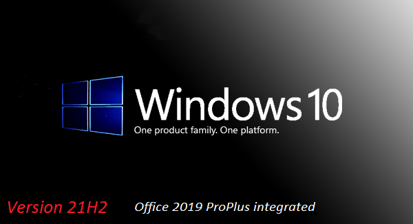 Windows 10 X64 Pro 21H2 Build 19044.1165 incl Office 2019 it-IT Preactivated September 2021