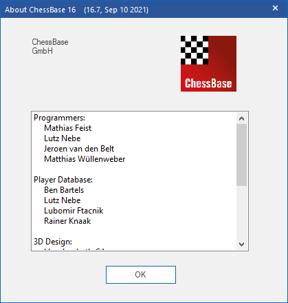 ChessBase 16.7 Multilingual