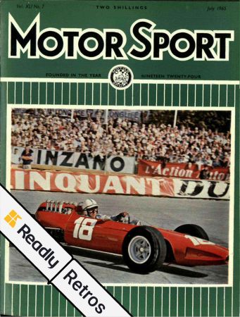 Motor Sport  Retros - July 1965