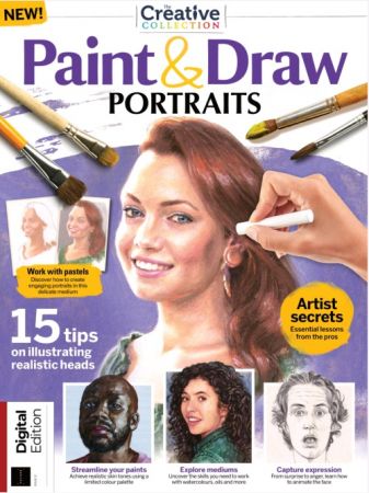 Paint & Draw Portraits - Issue 21, 2021
