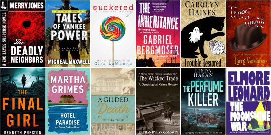 30 Assorted Mystery &amp; Thriller Books Collection September 04, 2021