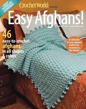Crochet World Specials - Easy Afghans! - Winter 2021
