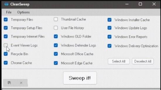 CleanSweep 2.2.0
