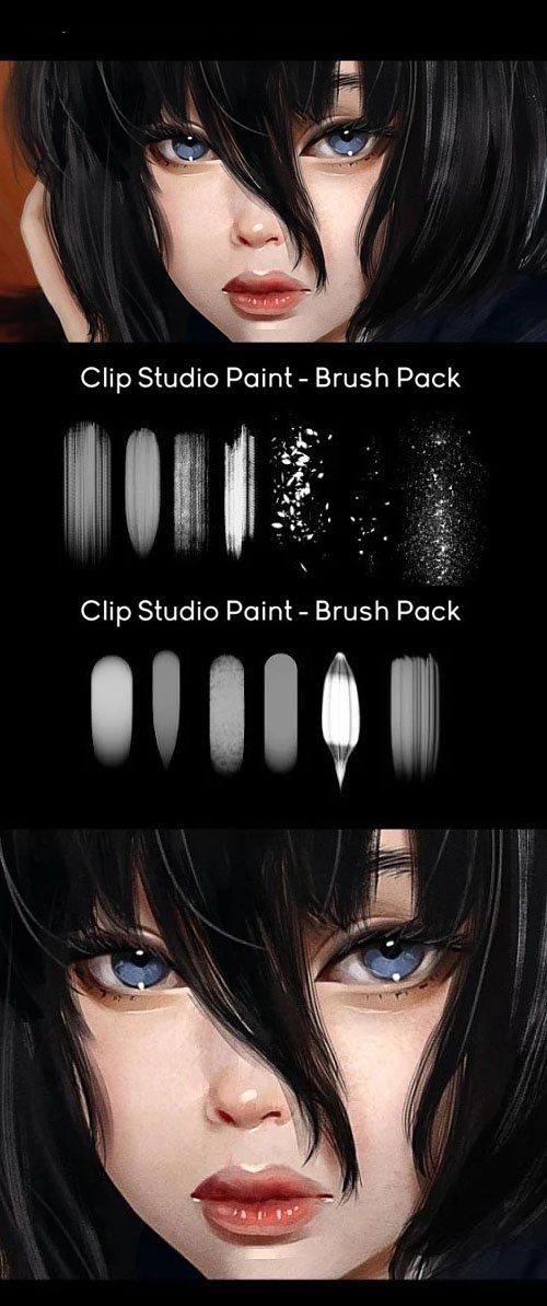 Painting Brushes Pack for Clip Studio Paint
