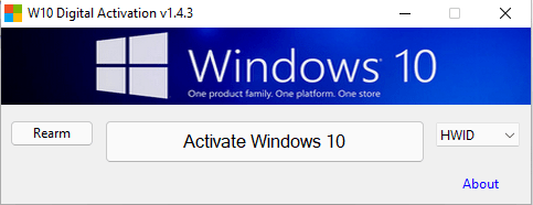 W10 Digital Activation Program 1.4.3