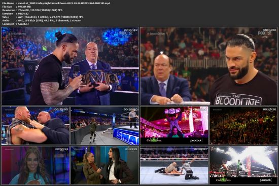 WWE Friday Night SmackDown 2021 10 22 HDTV x264-NWCHD