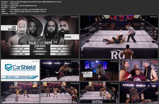 ROH Wrestling Ep 526 15th Oct 2021 1080p WEBRip h264-TJ