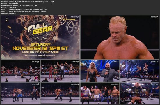 AEW DARK 19th Oct 2021 1080p WEBRip h264-TJ