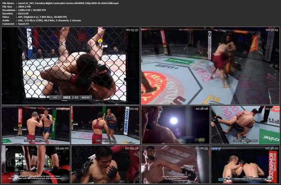 UFC Tuesday Night Contender Series S05W09 720p WEB-DL H264 FBB