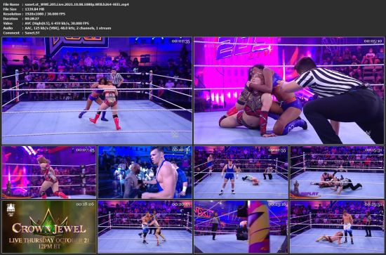WWE 205 Live 2021 10 08 1080p WEB h264-HEEL