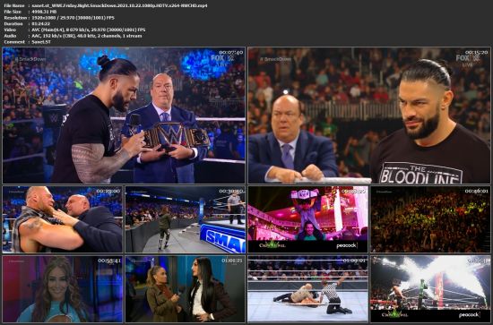 WWE Friday Night SmackDown 2021 10 22 1080p HDTV x264-NWCHD
