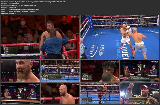 Boxing 2021 10 09 Fury vs Wilder 3 PPV 720p 60fps WEB h264-MBC