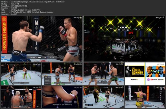 UFC Fight Night 195 Ladd vs Dumont 720p HDTV x264-VERUM 