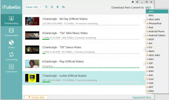 iTubeGo Downloader 4.6.0 Multilingual