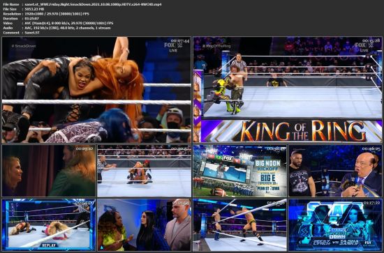 WWE Friday Night SmackDown 2021 10 08 1080p HDTV x264-NWCHD