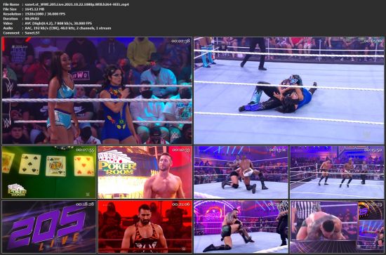 WWE 205 Live 2021 10 22 1080p WEB h264-HEEL
