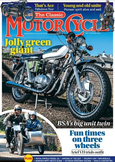 The Classic MotorCycle - December 2021 (True PDF)