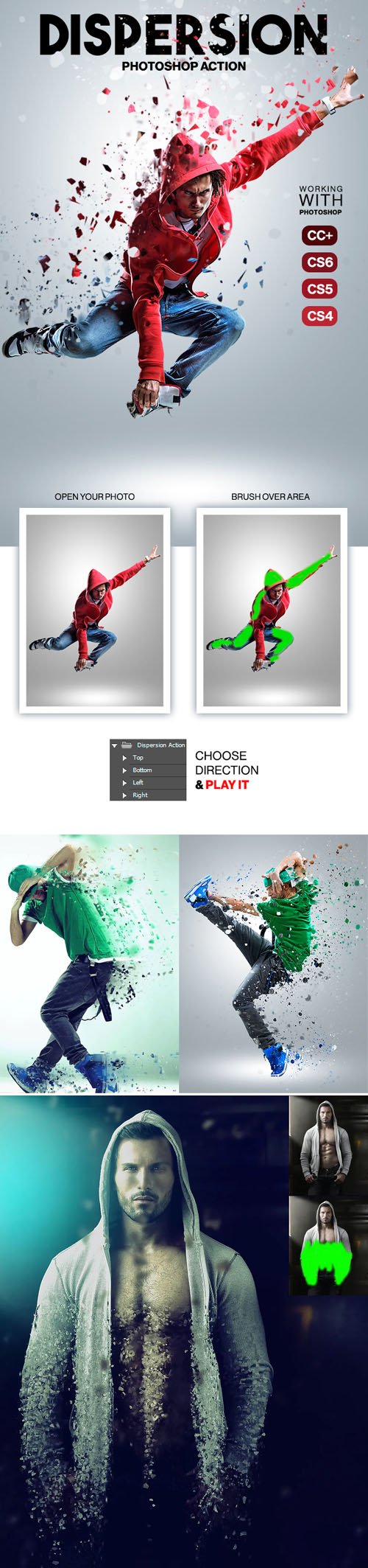 Dispersion Action for Photoshop