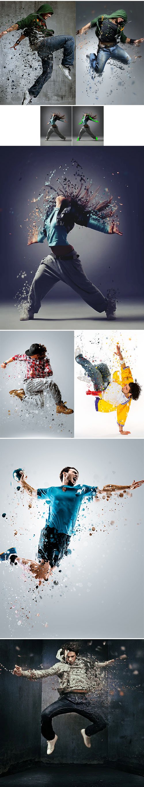 Dispersion Action for Photoshop