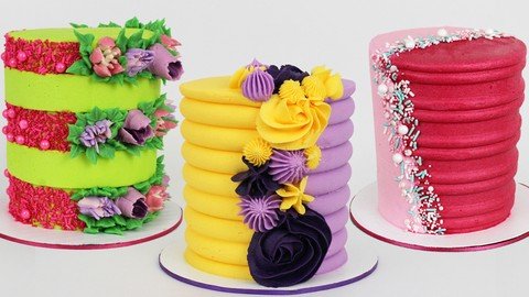 How to Decorate Half and Half Cakes