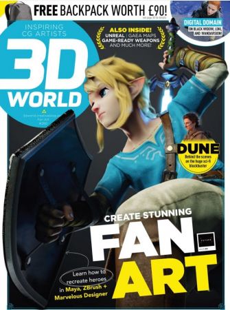 3D World UK - Issue 280, 2021 (True PDF)
