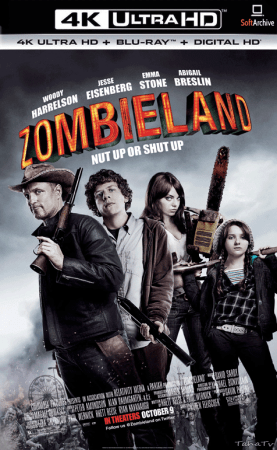 Zombieland 2009 2160p BluRay HDR10 10bit x265 HEVC TrueHD Atmos 7.1-PHOCiS