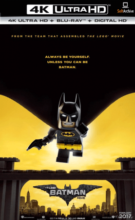 The Lego Batman Movie 2017 2160p BluRay HDR10 10bit x265 HEVC TrueHD Atmos 7.1-PHOCiS